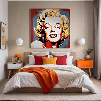 Cuadro Decorativo - Marilyn, Diva de Fuego