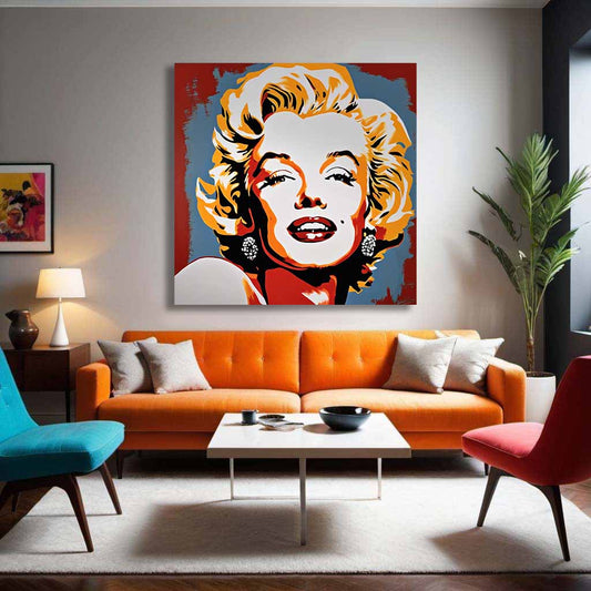 Cuadro Decorativo - Marilyn, Diva de Fuego